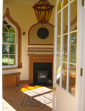 classical architectural building