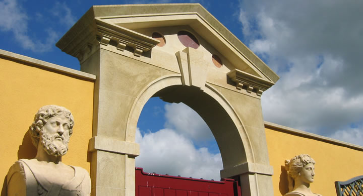 classical architectural building