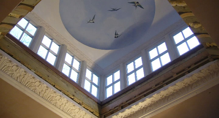 classical architectural building